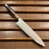 Best Sale ❤️ Hitohira Togashi 240mm Gyuto Kasumi Stainless Clad Shirogami 1 Ebony Handle ❤️ 1 Hitohira Togashi 240mm Gyuto Kasumi Stainless Clad Shirogami 1 Ebony Handle