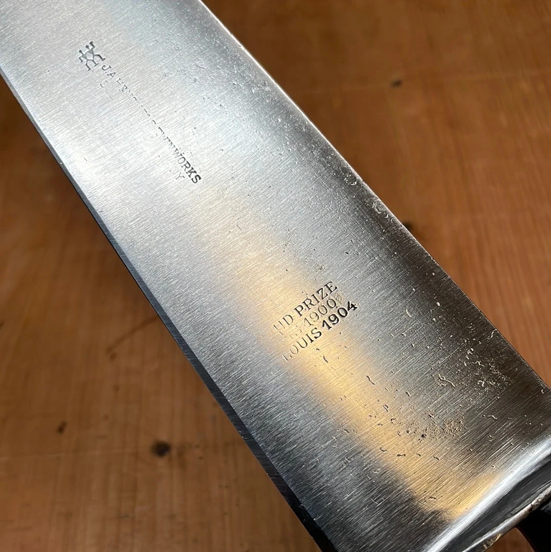 Deals 🤩 Bernal Cutlery J A Henckels 10" Hand Forged Carbon Steel Chef Knife Model 102 1910'-20's ✔️ 5 Bernal Cutlery J A Henckels 10" Hand Forged Carbon Steel Chef Knife Model 102 1910'-20's