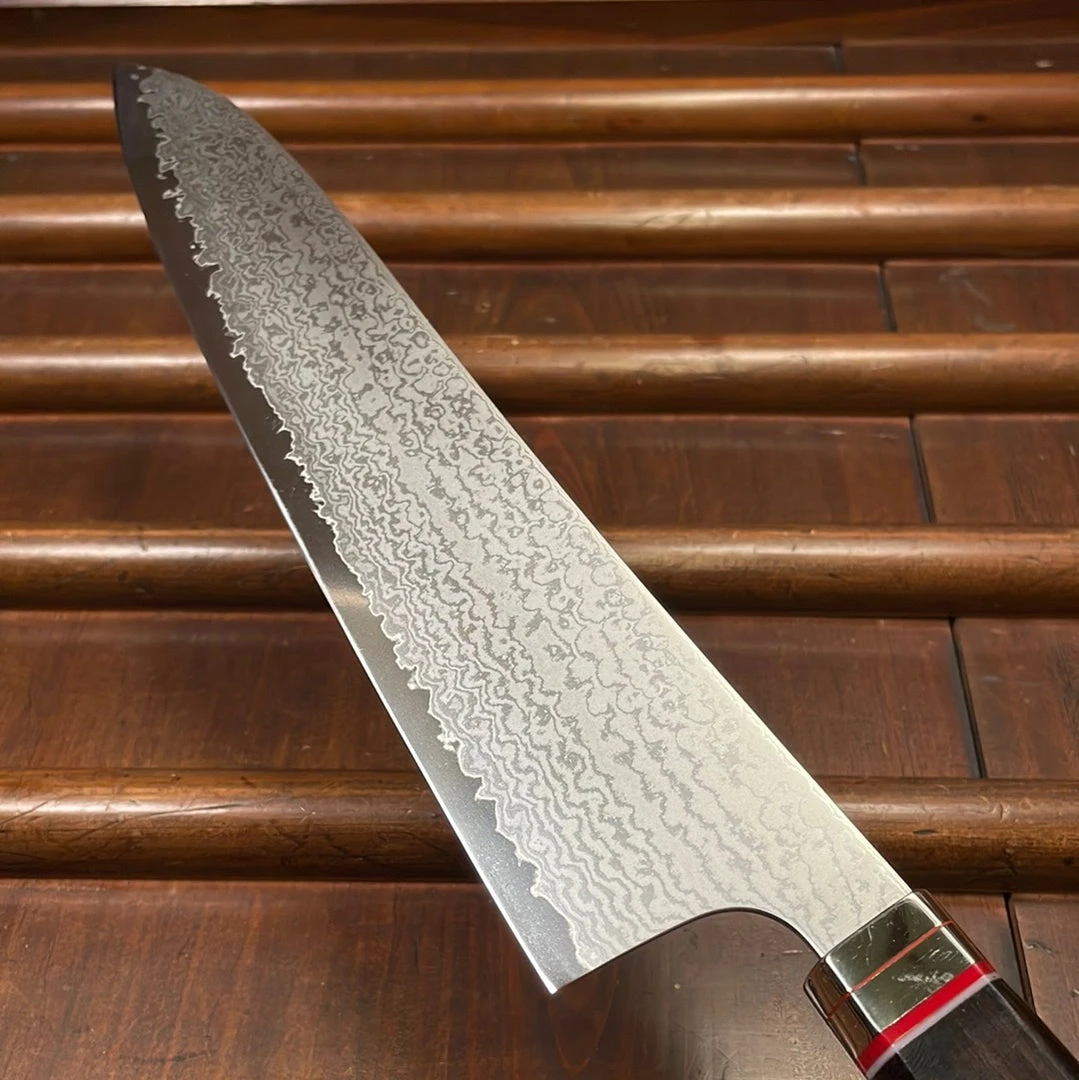 Best reviews of ๐ Hitohira Imojiya TH 240mm Gyuto VG10 Damascus Fusion Ebony Handle โ 7 Hitohira Imojiya TH 240mm Gyuto VG10 Damascus Fusion Ebony Handle