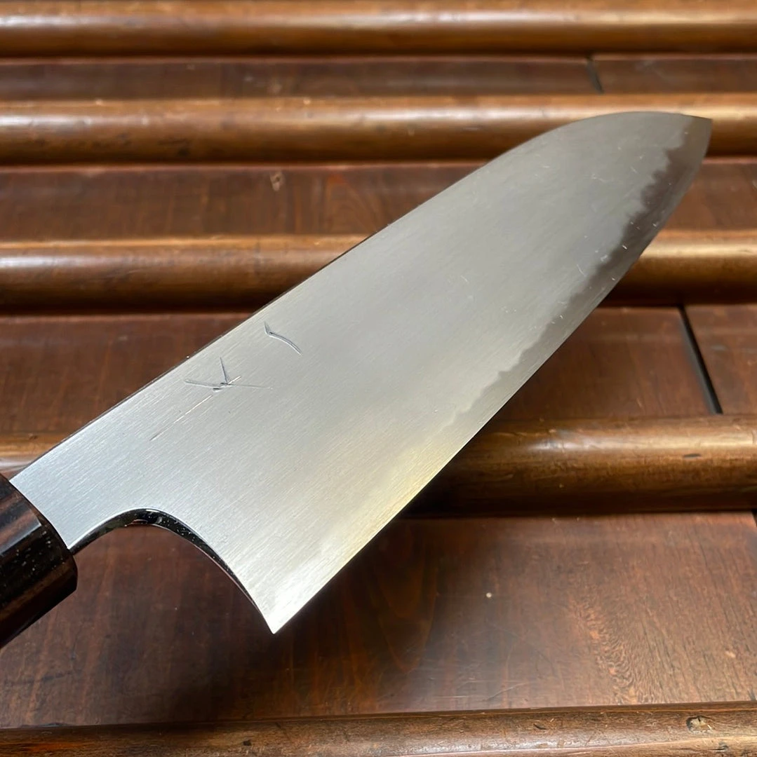 Top 10 ๐ Hitohira Gorobei Rikichi 165mm Santoku Aogami 2 Kasumi Ho Wood ๐งจ 4 Hitohira Gorobei Rikichi 165mm Santoku Aogami 2 Kasumi Ho Wood