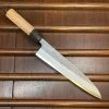 Buy ๐ H&K Yoshikane 210mm Gyuto Shirogami 2 Kurouchi Tsuchime Enju W Double Ebony Ferrule ๐ 1 H&K Yoshikane 210mm Gyuto Shirogami 2 Kurouchi Tsuchime Enju W Double Ebony Ferrule