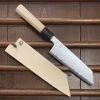 Best deal ๐ Sakai Kikumori 'Kikuzuki Uzu' 180mm Kiritsuke Santoku - Aogami 1 - W/ Saya โจ 1 Sakai Kikumori 'Kikuzuki Uzu' 180mm Kiritsuke Santoku - Aogami 1 - W/ Saya