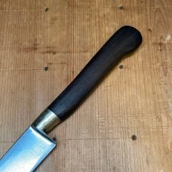 Bernal Cutlery Nogent Style 8.8" Slicer Carbon Steel Ebony Nickle