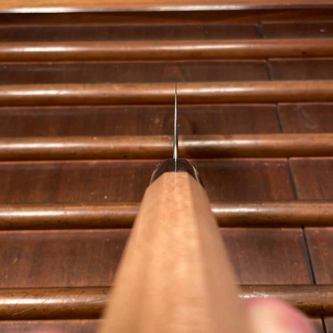 Buy ๐ Hitohira Futana SB 210mm Kiritsuke Gyuto Aogami Super Migaki Cherry Wood ๐ 9 Hitohira Futana SB 210mm Kiritsuke Gyuto Aogami Super Migaki Cherry Wood