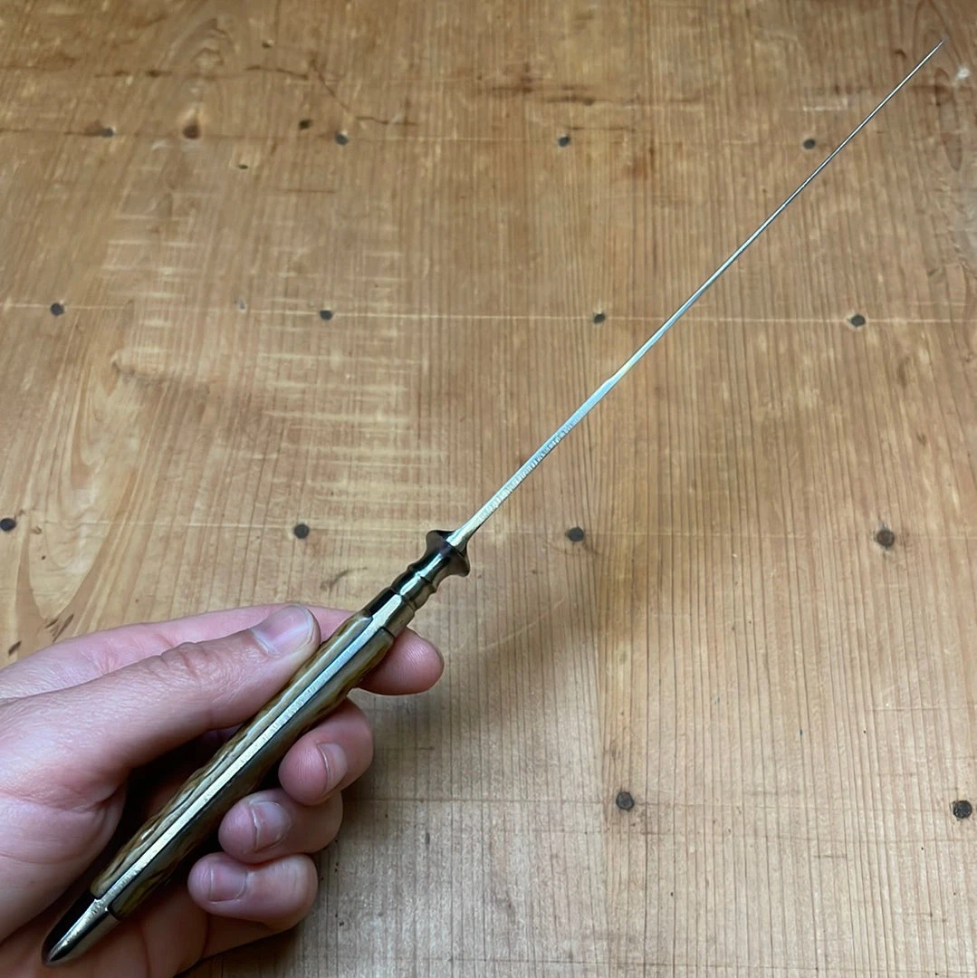 Best reviews of ✨ Bernal Cutlery H Boker / Wyeth Hardware 6" Carving Knife Carbon Steel Jigged Bone Solingen 1915 To ~20's 🔥 9 Bernal Cutlery H Boker / Wyeth Hardware 6" Carving Knife Carbon Steel Jigged Bone Solingen 1915 To ~20's