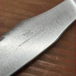 Vintage Used Vintage Meriden Cutlery Co Carving Set Carbon Steel Crown Stag 1918-1925