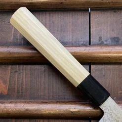 Flash Sale โ Sakai Kikumori 'Sori' 270mm Kiritsuke Sujihiki - Aogami 1 Suminagashi ๐ 13 Sakai Kikumori 'Sori' 270mm Kiritsuke Sujihiki - Aogami 1 Suminagashi