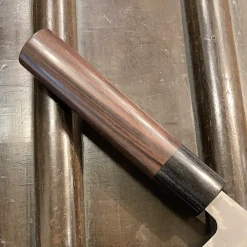 Hitohira GR 150mm Nakiri Iron Clad Aogami 2 Damascus