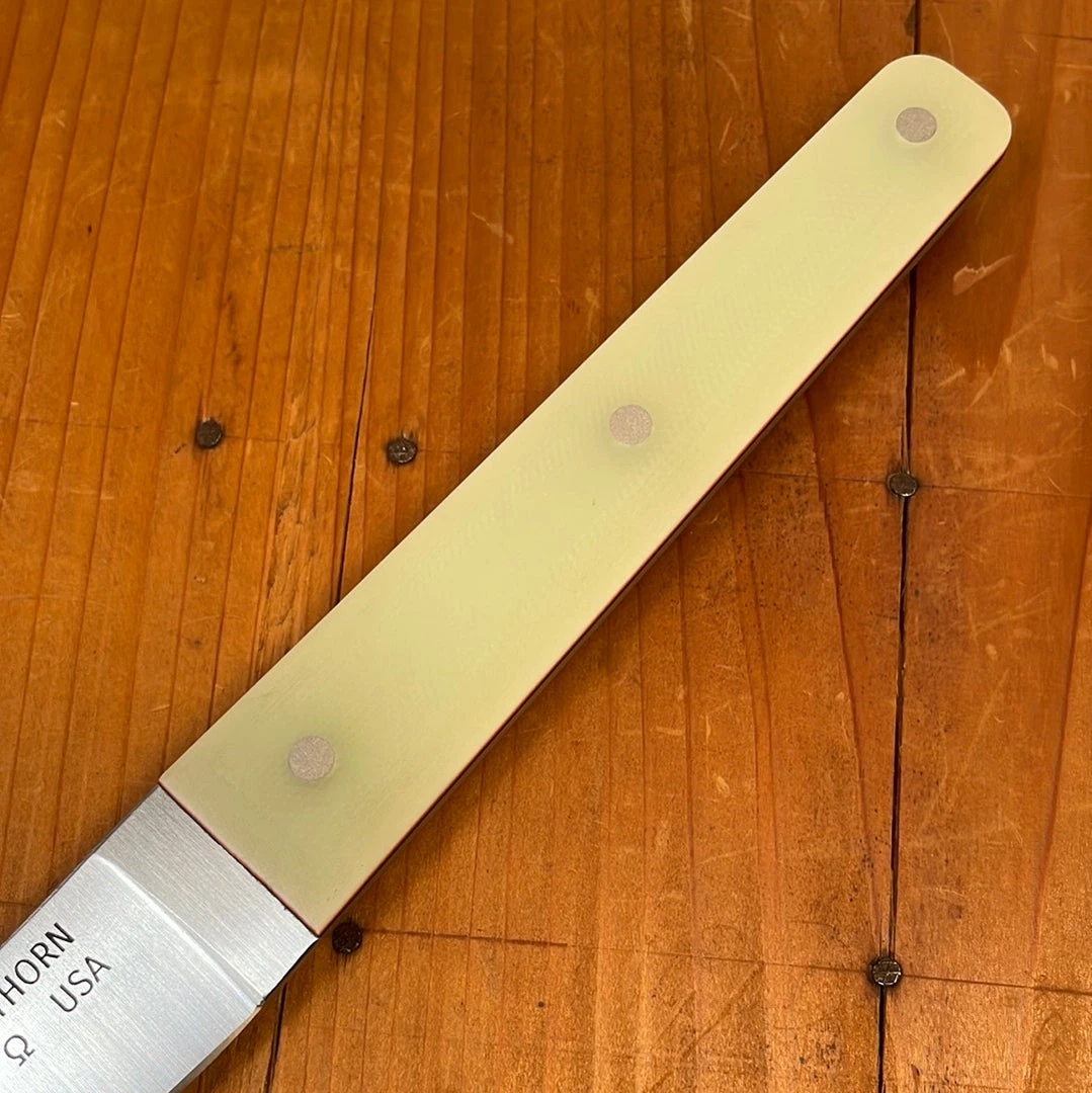 Top 10 ๐ Silverthorn 8" Trimming Knife - Stiff - O1 Carbon Steel Green G10 Handle ๐คฉ 4 Silverthorn 8" Trimming Knife - Stiff - O1 Carbon Steel Green G10 Handle