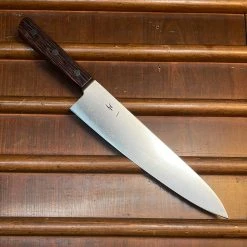 Hitohira NOS 210mm Gyuto SK Steel Tagayasan Handle(No Bolster)