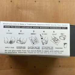 Urban Ole Ecopark Carving | Whittling | Craft Masu Box Handmade Kit