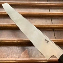 Flash Sale 👏 Hitohira Kikuchiyo Manzo 300mm Kiritsuke Yanagi Aogami 2 Ho Wood W/ Saya 💯 18 Hitohira Kikuchiyo Manzo 300mm Kiritsuke Yanagi Aogami 2 Ho Wood W/ Saya