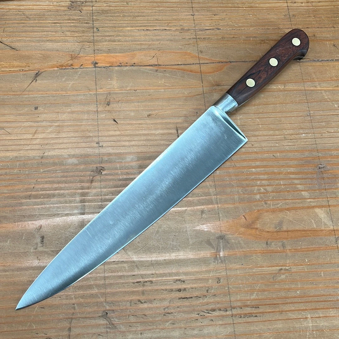 Deals โ๏ธ Bernal Cutlery K Sabatier Jeune 9.75" Chef Knife Carbon Steel 1960's ๐ 3 Bernal Cutlery K Sabatier Jeune 9.75" Chef Knife Carbon Steel 1960's