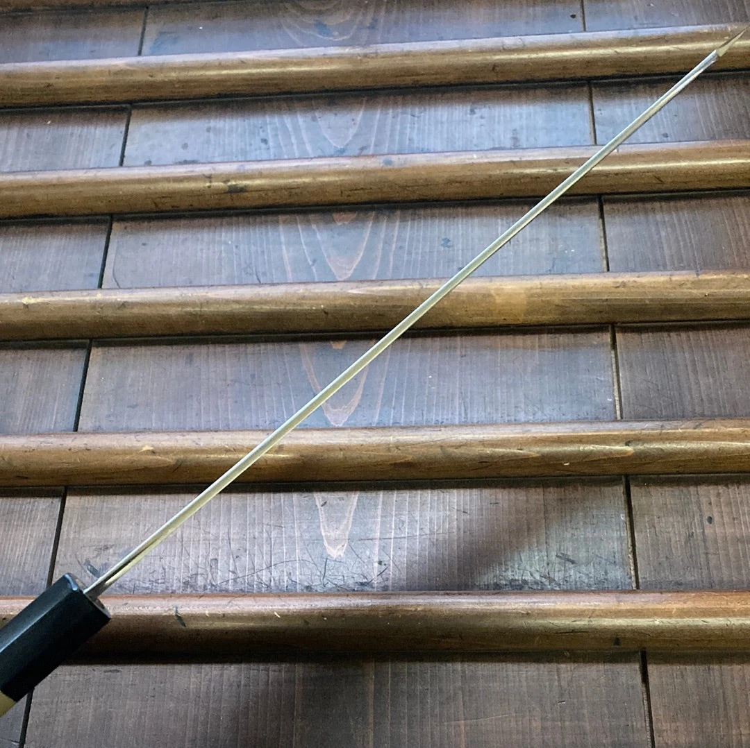 Flash Sale โ Sakai Kikumori 'Sori' 270mm Kiritsuke Sujihiki - Aogami 1 Suminagashi ๐ 10 Sakai Kikumori 'Sori' 270mm Kiritsuke Sujihiki - Aogami 1 Suminagashi