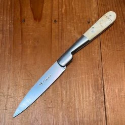 Au Sabot 13cm Corsican Vendetta Stainless Pocket Knife Cow Bone Scrimshaw
