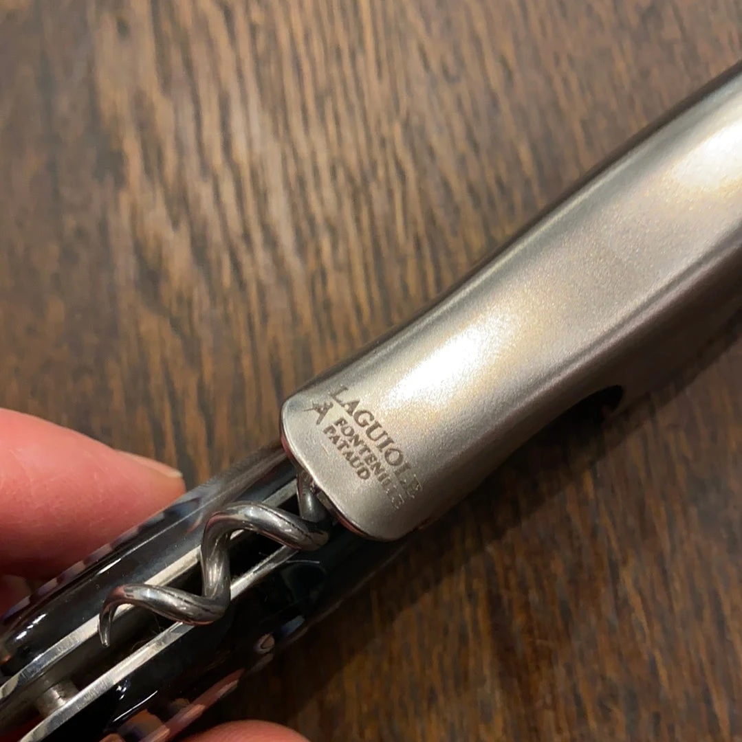 New ๐ Fontenille Pataud Laguiole Magnum Feather Inlay Sommelier ๐งจ 8 Fontenille Pataud Laguiole Magnum Feather Inlay Sommelier