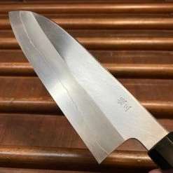 Hitohira Kikuchiyo Ren 180mm Santoku Ginsanko Ho Wood