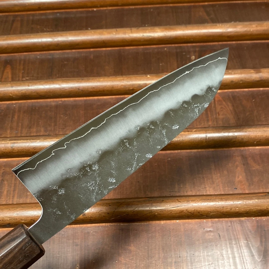 Cheapest 🎁 Hitohira Futana S3 170mm Santoku Ginsanko Nashiji Cherry Wood 🤩 7 Hitohira Futana S3 170mm Santoku Ginsanko Nashiji Cherry Wood