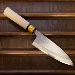 Maruyoshi Takehiro 165mm Deba Iron & SK Carbon Tool Steel PC Poplar