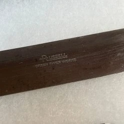 Vintage Antique J Russell Green River Works Table Knives & Forks In Shadow Box 1867-80 & 1920-40