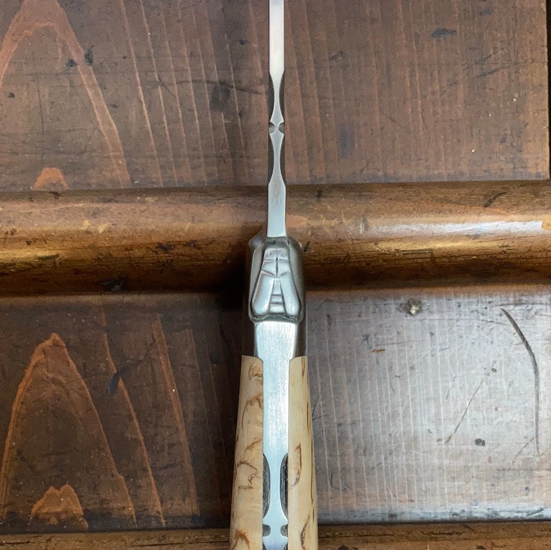 Best deal 😍 Fontenille Pataud 'Laguiole Steak' - Curly Birch - Set Of 2 ⭐ 6 Fontenille Pataud 'Laguiole Steak' - Curly Birch - Set Of 2