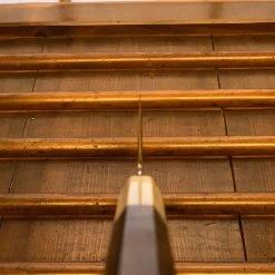 Hitohira Togashi 240mm Kiritsuke Gyuto Stainless Clad Shirogami 1 Ziricote Handle