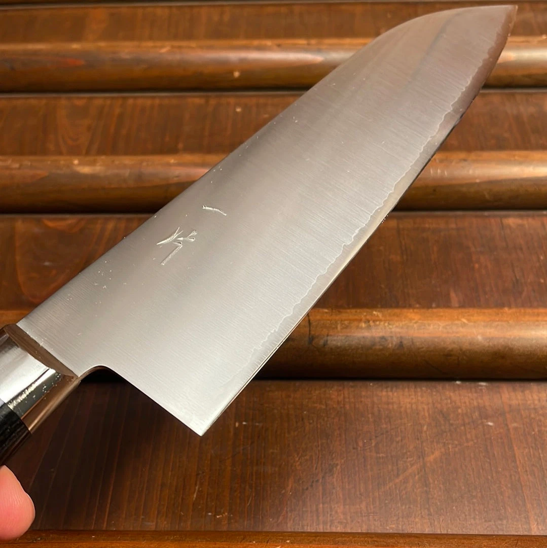 Brand new 🤩 Hitohira T10 Migaki 170mm Santoku Pakka Handle 😀 5 Hitohira T10 Migaki 170mm Santoku Pakka Handle