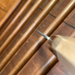 Cheap 🌟 Konosuke Madei ‘Sumiiro’ 150mm Petty SLD Kurouchi Nashiji - By Nihei W/ Saya 👍 16 Konosuke Madei ‘Sumiiro’ 150mm Petty SLD Kurouchi Nashiji - By Nihei W/ Saya