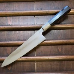 Takada No Hamono 240mm Gyuto Aogami 2 Mizu Honyaki - Ebony & Horn Octagon - On Order