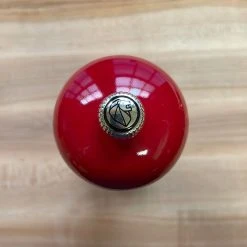Peugeot Classic Paris Pepper Mill Manual Passion Red Gloss Painted Wood 18cm