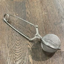 San Francisco Herb Co Tea Strainer Mesh Tea Ball W/ Squeeze Handle Coffee & Tea Tools