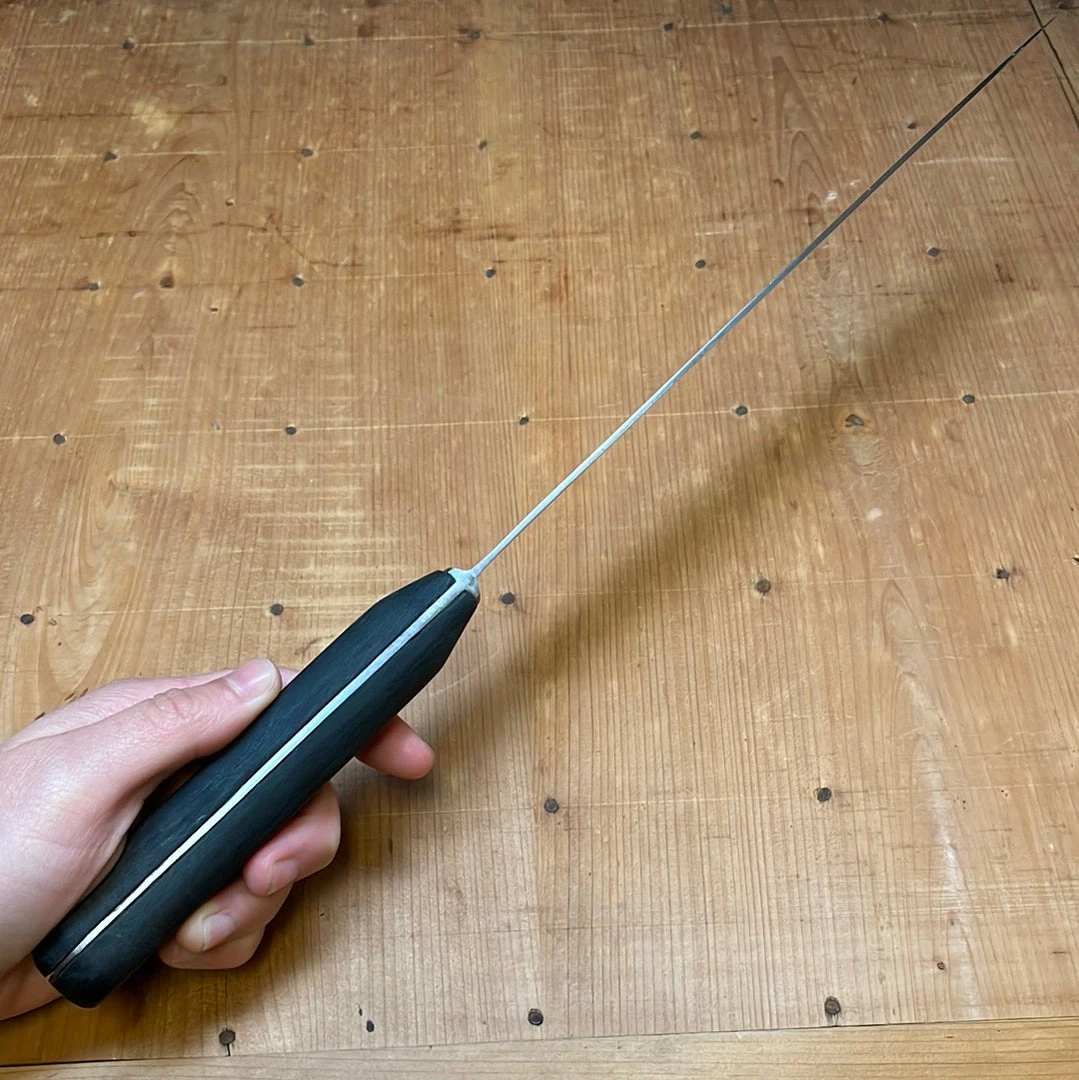 Best Pirce โ๏ธ Bernal Cutlery Unmarked 10.25" Slicer Carbon Steel Hand Forged 1950's-70's Solingen ๐ 8 Bernal Cutlery Unmarked 10.25" Slicer Carbon Steel Hand Forged 1950's-70's Solingen