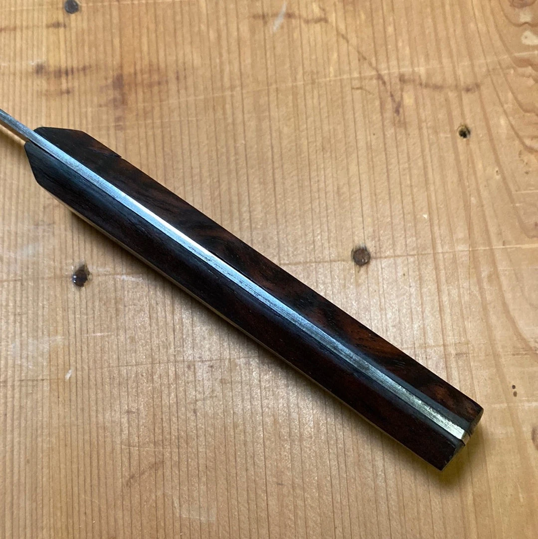 Promo 🥰 Bernal Cutlery Used Vintage Cattauraugus 7.75” Carving Knife Carbon Steel & Rosewood Little Valley NY C1900-1920 😉 7 Bernal Cutlery Used Vintage Cattauraugus 7.75” Carving Knife Carbon Steel & Rosewood Little Valley NY C1900-1920