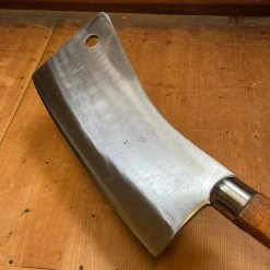 Flash Sale ⌛ Bernal Cutlery Cleavers Big LF&C 10" Hogsplitter Cleaver Hand Forged Carbon Steel 1890's -1920's ⌛ 12 Bernal Cutlery Cleavers Big LF&C 10