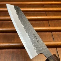 Best deal ๐ Hitohira Futana SB 170mm Bunka Aogami Super Kurouchi Tsuchime Cherry Wood ๐ 15 Hitohira Futana SB 170mm Bunka Aogami Super Kurouchi Tsuchime Cherry Wood
