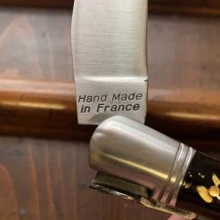 New ๐ Fontenille Pataud 'Laguiole Nature' 12cm - Feuille D'Or Lockback ๐ 18 Fontenille Pataud 'Laguiole Nature' 12cm - Feuille D'Or Lockback