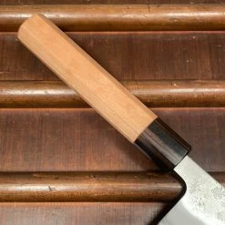 Hitohira Futana S3 210mm Gyuto Ginsanko Nashiji Cherry Wood