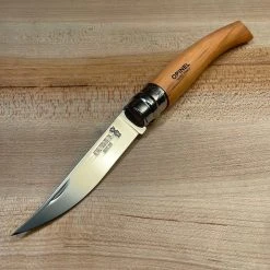 Opinel #8 Slim Folding Knife - Olive - Stainless