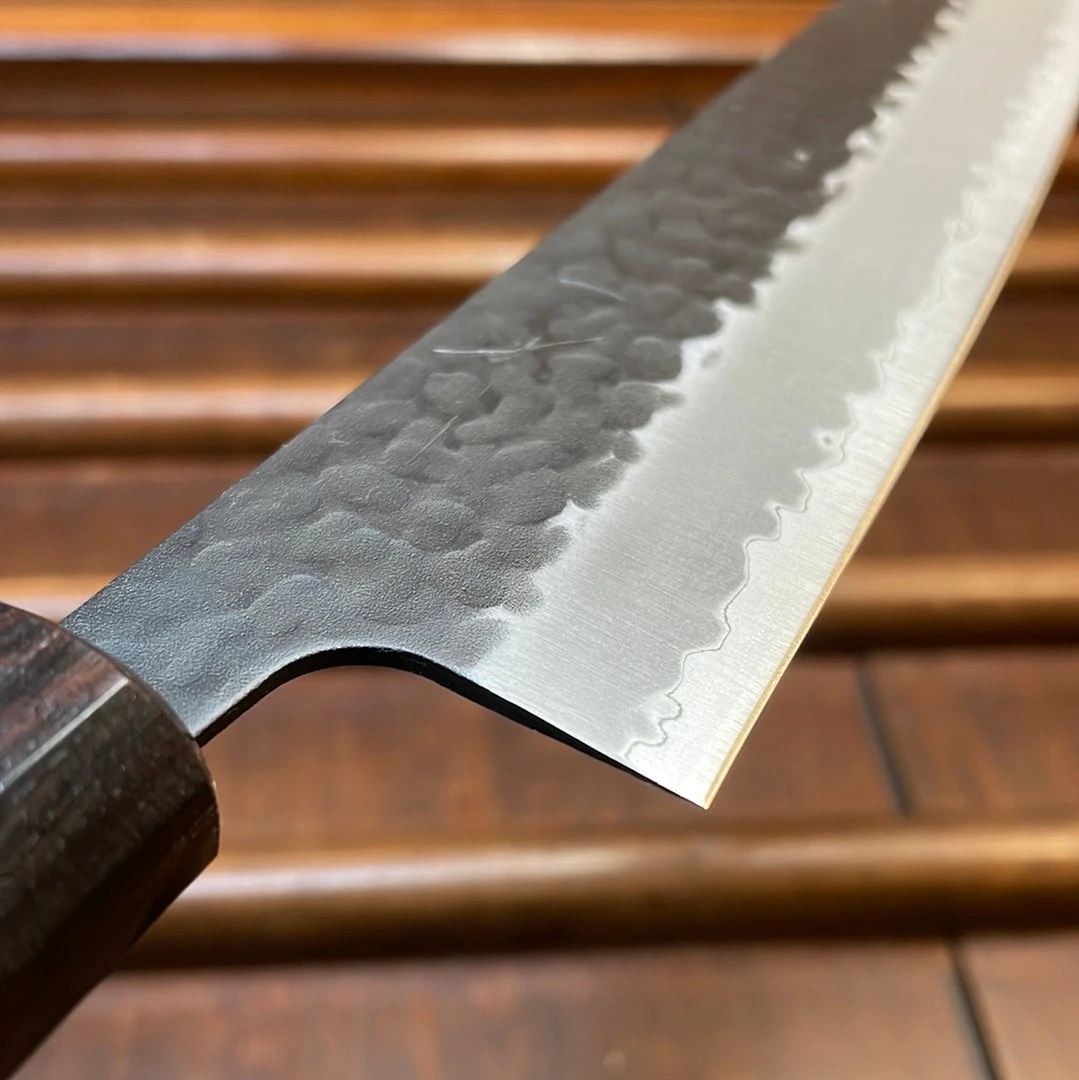 Best deal ๐ Hitohira Futana SB 170mm Bunka Aogami Super Kurouchi Tsuchime Cherry Wood ๐ 6 Hitohira Futana SB 170mm Bunka Aogami Super Kurouchi Tsuchime Cherry Wood