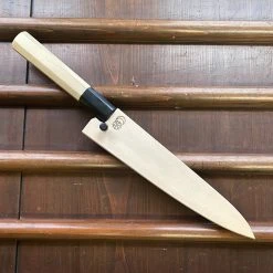 Sakai Kikumori 'Kikuzuki Uzu' 150mm Petty Aogami 1 W/ Saya