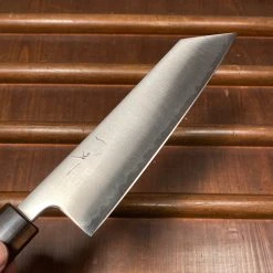 Outlet ๐งจ Hitohira Futana SB 170mm Bunka Aogami Super Migaki Cherry Wood ๐ 12 Hitohira Futana SB 170mm Bunka Aogami Super Migaki Cherry Wood