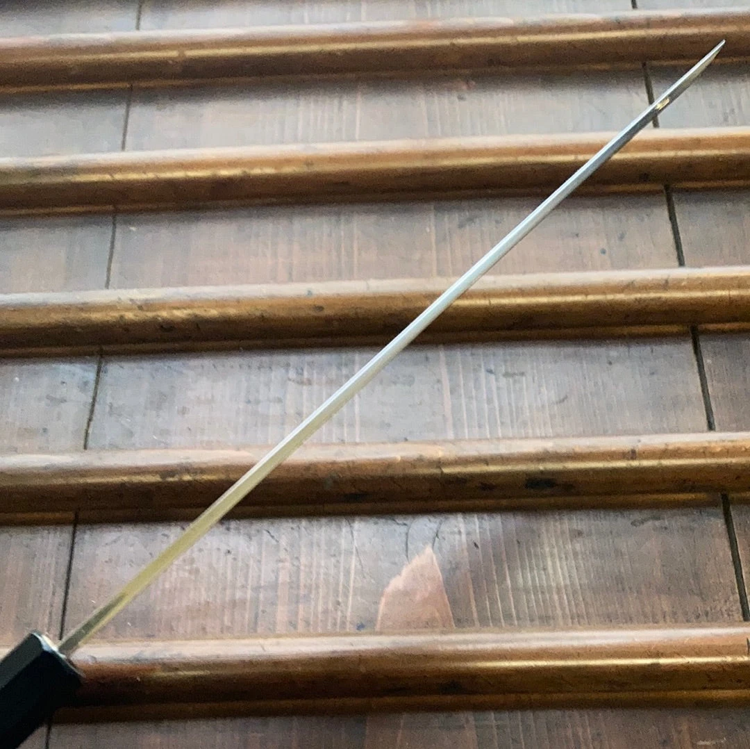 Outlet 💯 Hitohira Kikuchiyo Manzo 240mm Yanagi Aogami 2 Ho Wood W/ Saya ⌛ 10 Hitohira Kikuchiyo Manzo 240mm Yanagi Aogami 2 Ho Wood W/ Saya