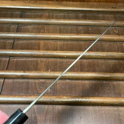 Wakui 240mm Gyuto Stainless Clad Shirogami 2 Migaki Warikomi Ho Octagonal