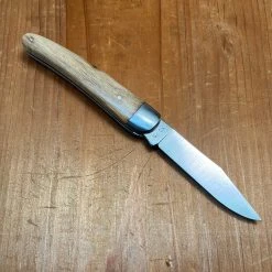 Au Sabot 10cm Alsacien Pocket Knife Carbon Steel Oak