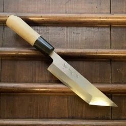 Sakai Kikumori 'Gokujyo' 150mm Unagi-saki Shirogami #2