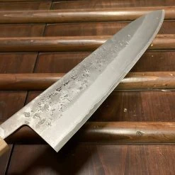 Promo ⭐ Hitohira TD 210mm Gyuto SLD Nashiji Walnut Handle ✔️ 12 Hitohira TD 210mm Gyuto SLD Nashiji Walnut Handle