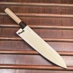 Konosuke Sakai 'HD2' 240mm Wa Gyuto Ho Handle Ebony Ferrule W/ Saya
