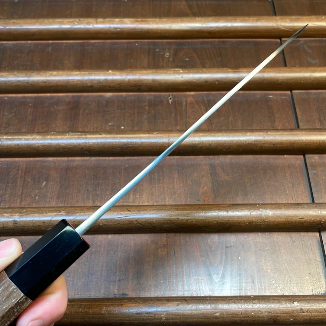 Budget โญ H&K Yoshikane 165mm Santoku SKD Nashiji Teak Handle ๐ 8 H&K Yoshikane 165mm Santoku SKD Nashiji Teak Handle