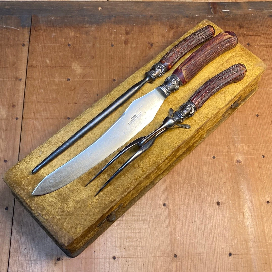 Cheapest โ๏ธ Bernal Cutlery Table | Steak Frankenstein LF&C Set W/ William Bocking "True" Sheffield England Blade ๐ 3 Bernal Cutlery Table | Steak Frankenstein LF&C Set W/ William Bocking "True" Sheffield England Blade