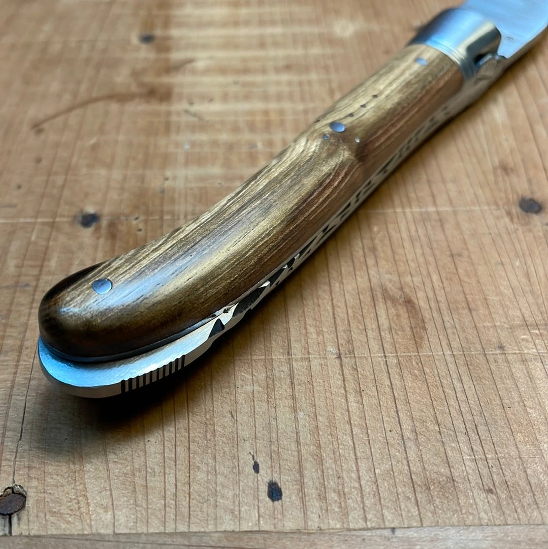 Cheap 🎁 Fontenille Pataud 'Laguiole Nature' 12cm - Pistachio Lockback ✨ 8 Fontenille Pataud 'Laguiole Nature' 12cm - Pistachio Lockback